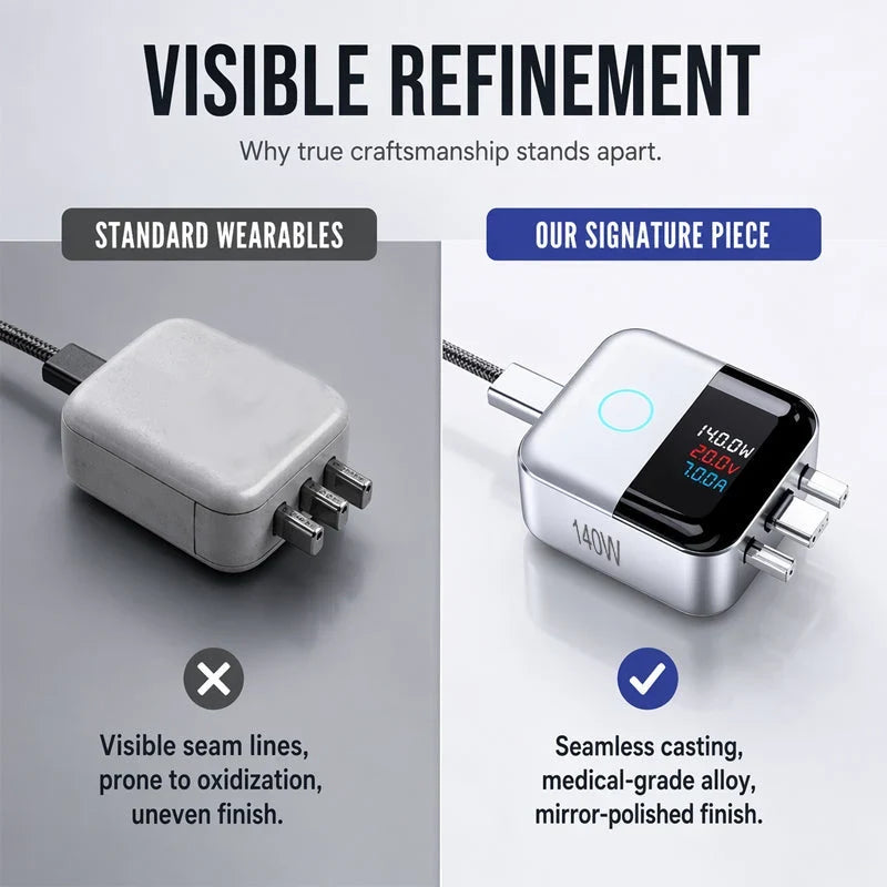 Smart Charging Protector — 140w Usb-c, Auto Disconnect
