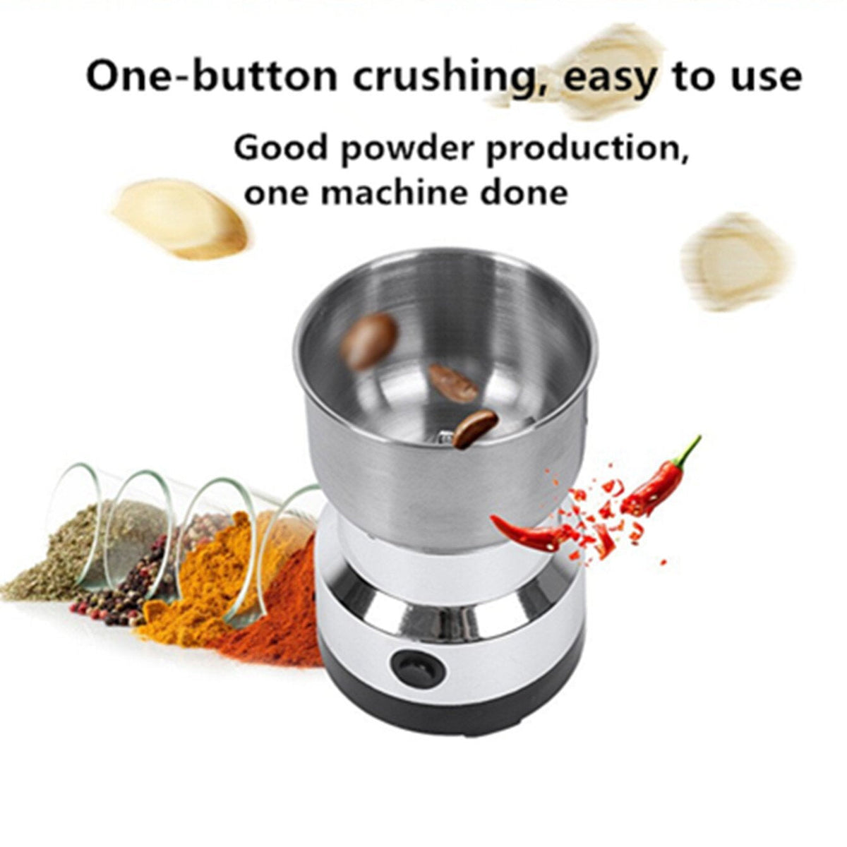 High-Speed Stainless Steel Grain Grinder Fast & Efficient Grinding