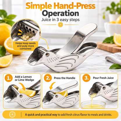 Bird Shaped Lemon Squeezer Citrus Juicer, Bird Juicer Squeezer