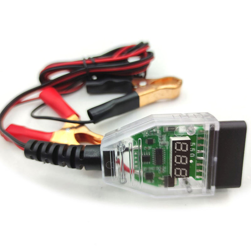 OBD II 12V Car Memory Saver | Voltage Display