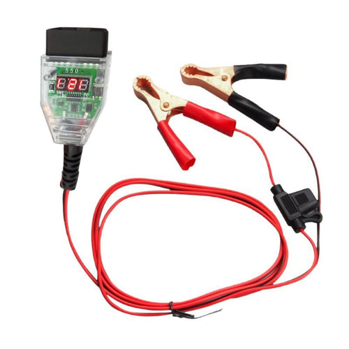 OBD II 12V Car Memory Saver | Voltage Display