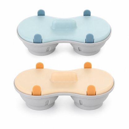 Dual-Compartment Microwave Egg Poacher | Cook Two Poached Eggs Quickly