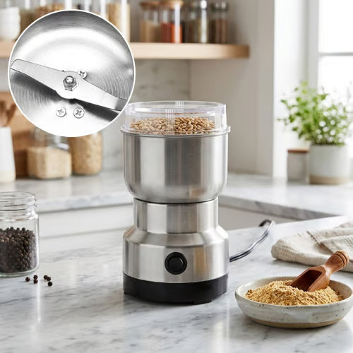 High-Speed Stainless Steel Grain Grinder Fast & Efficient Grinding