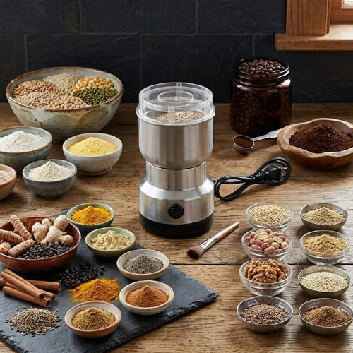 High-Speed Stainless Steel Grain Grinder Fast & Efficient Grinding